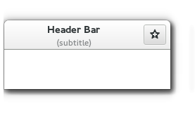 GtkHeaderBar