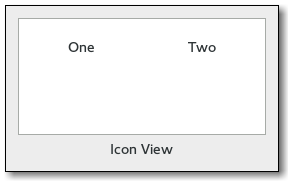 GtkIconView