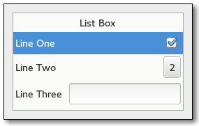 GtkListBox
