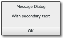 GtkMessageDialog