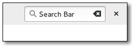 GtkSearchBar