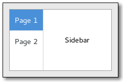 GtkStackSidebar