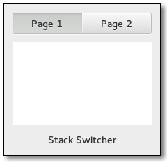 GtkStackSwitcher