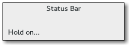 GtkStatusbar